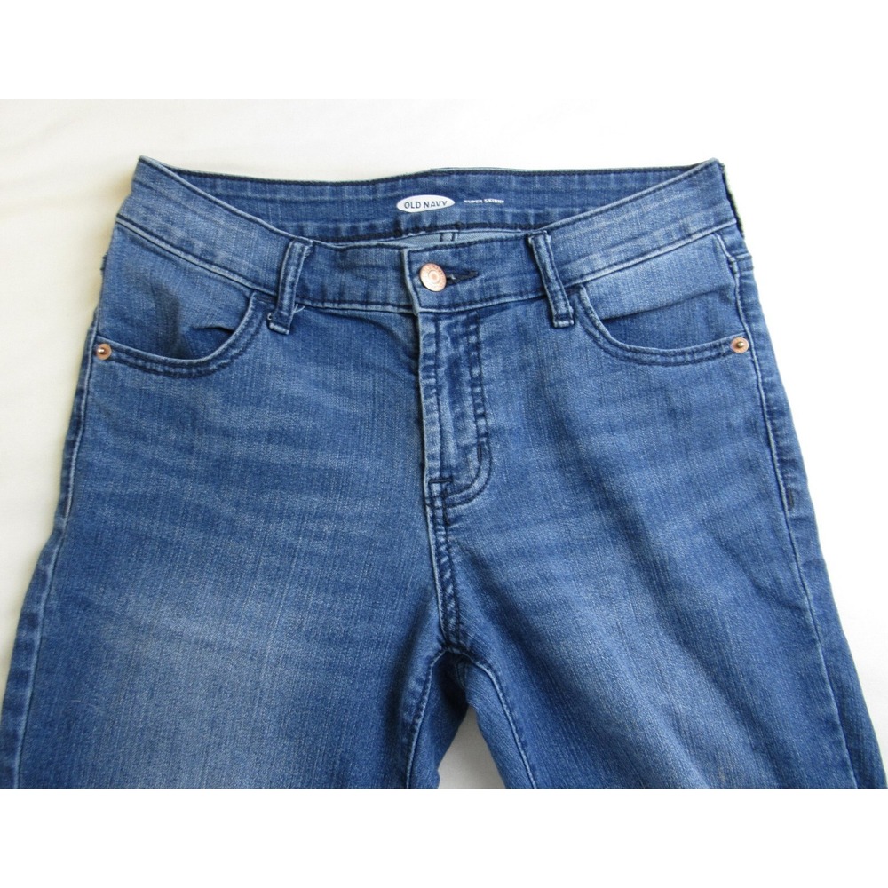 Old Navy Jeans Super Skinny Women's Size 2 - Picture 3 of 6